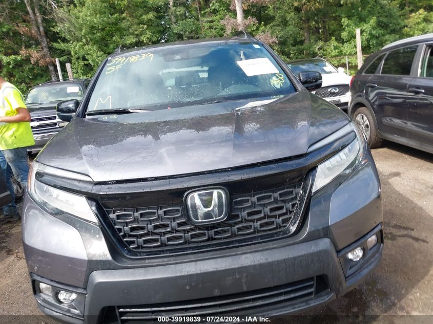 2019 Honda Passport Touring VIN: 5FNYF8H92KB003439 Lot: 39919839