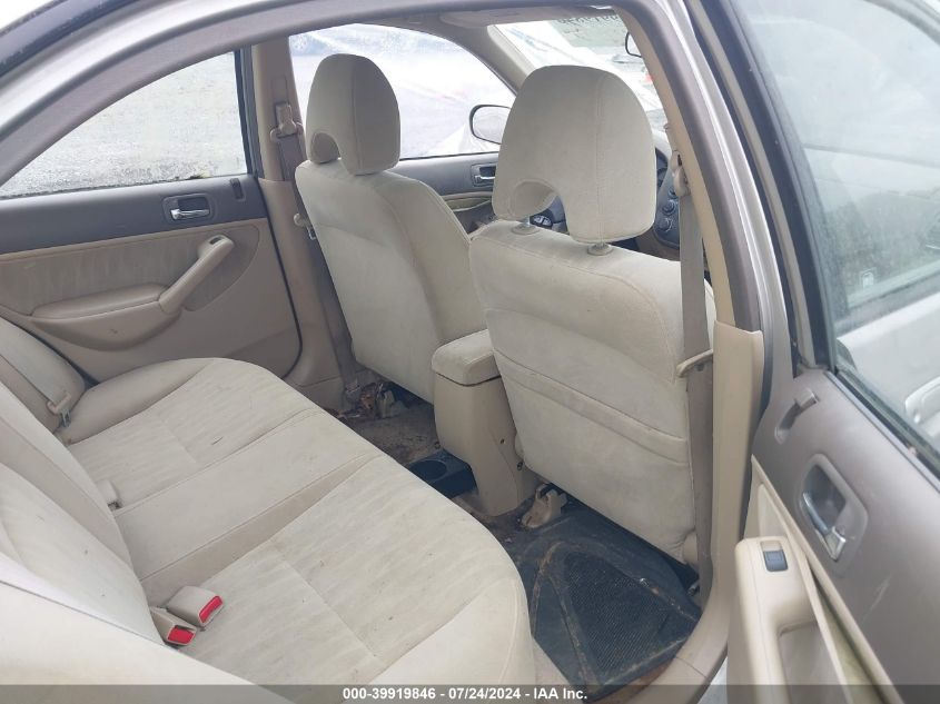 2003 Honda Civic Ex VIN: 2HGES26703H573935 Lot: 39919846