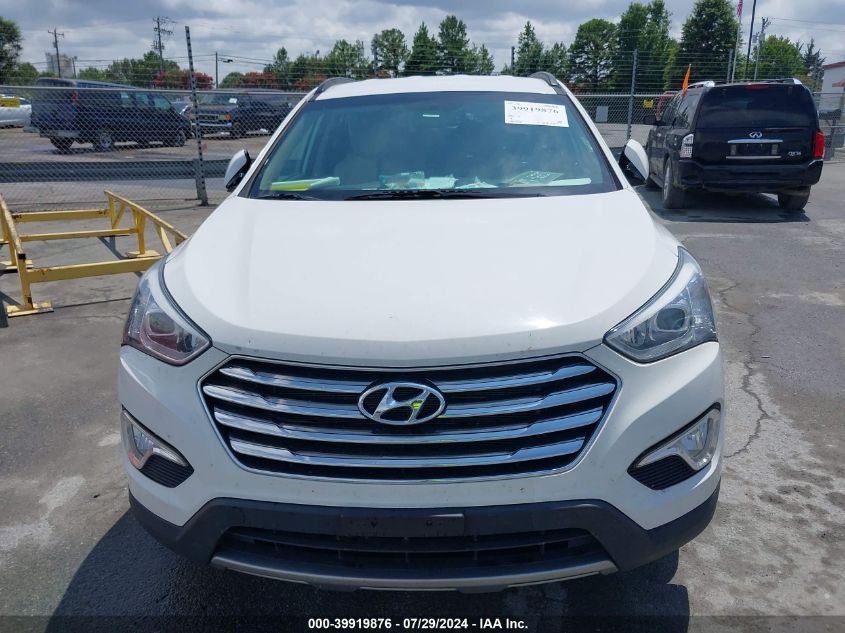 2016 Hyundai Santa Fe Se VIN: KM8SNDHF8GU143240 Lot: 39919876