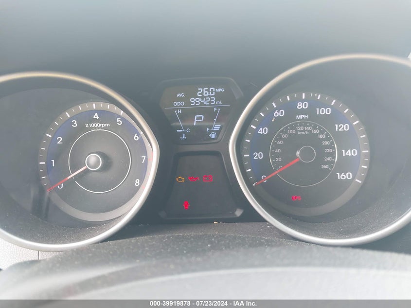 2012 Hyundai Elantra Gls (Ulsan Plant) VIN: KMHDH4AE9CU432803 Lot: 39919878