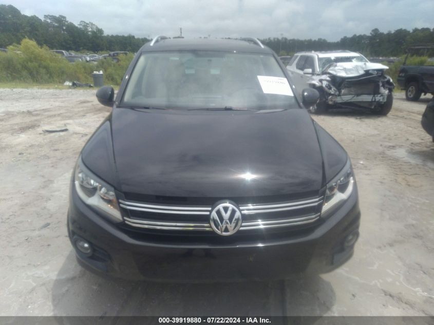 2013 Volkswagen Tiguan Se VIN: WVGAV7AX5DW548181 Lot: 39919880