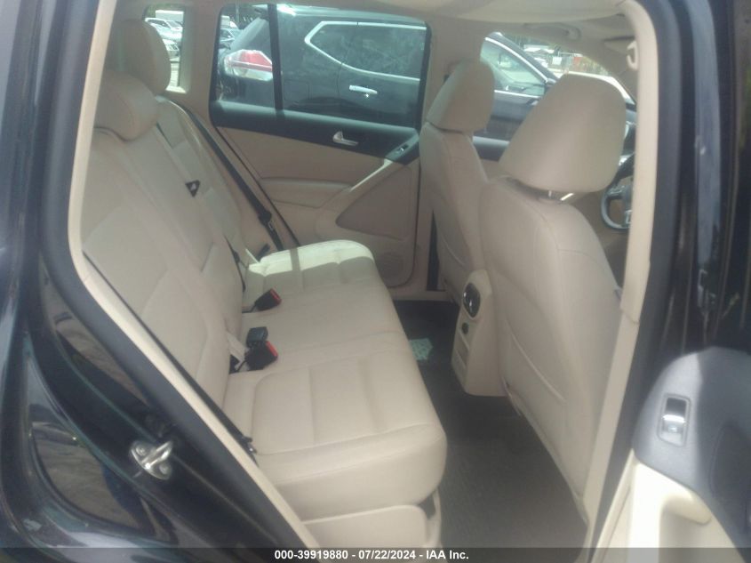 2013 Volkswagen Tiguan Se VIN: WVGAV7AX5DW548181 Lot: 39919880