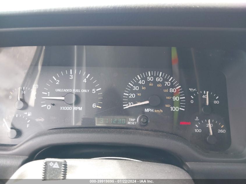 1999 Jeep Cherokee Classic VIN: 1J4FF78S6XL548661 Lot: 39919895