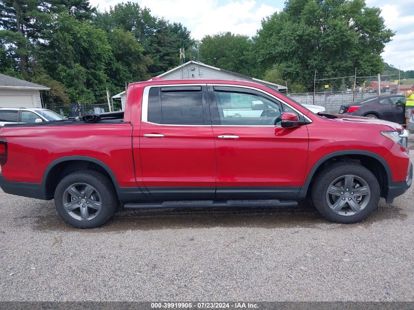 2023 Honda Ridgeline Rtl-E VIN: 5FPYK3F78PB052305 Lot: 39919905