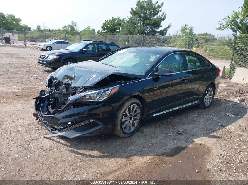 2017 HYUNDAI SONATA SPORT - 5NPE34AF0HH466839