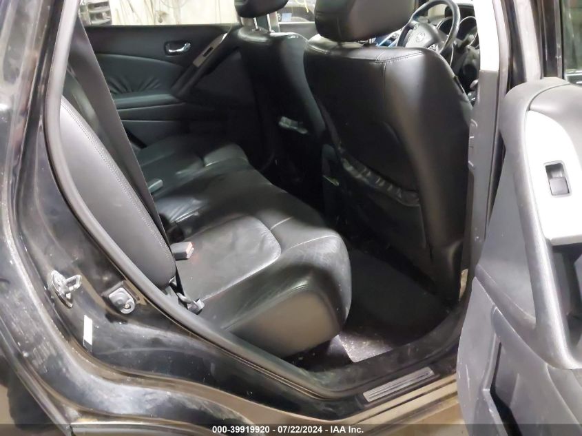 2009 Nissan Murano Sl VIN: JN8AZ18W59W212349 Lot: 39919920