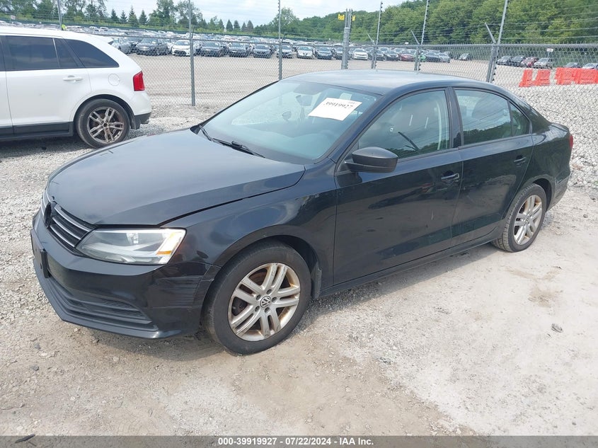 2015 VOLKSWAGEN JETTA 2.0L S - 3VW2K7AJ0FM253891