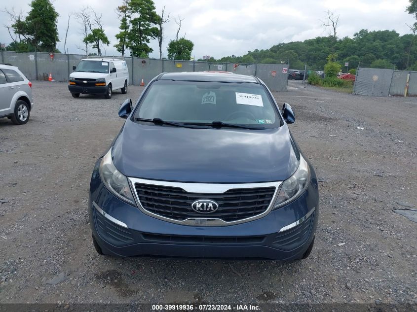 2013 Kia Sportage Lx VIN: KNDPB3A23D7505859 Lot: 39919936