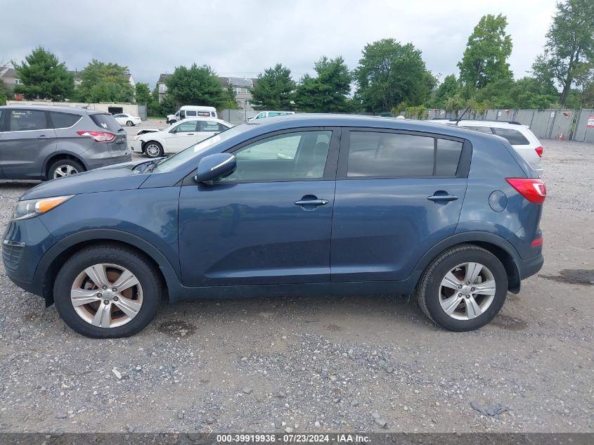 2013 Kia Sportage Lx VIN: KNDPB3A23D7505859 Lot: 39919936