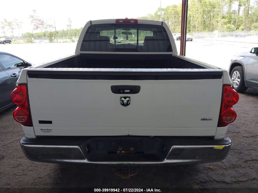 2007 Dodge Ram 1500 Slt VIN: 1D7HA18P47S129760 Lot: 39919942