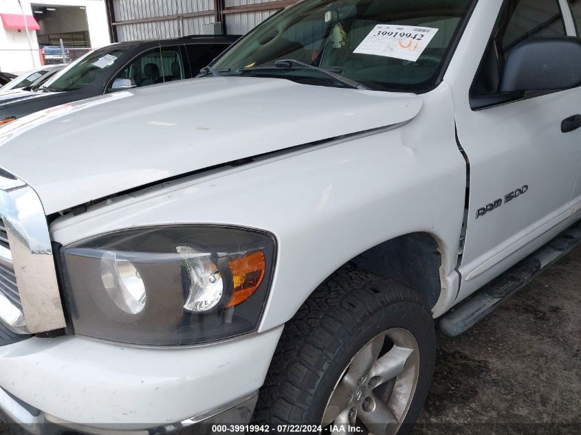 2007 Dodge Ram 1500 Slt VIN: 1D7HA18P47S129760 Lot: 39919942