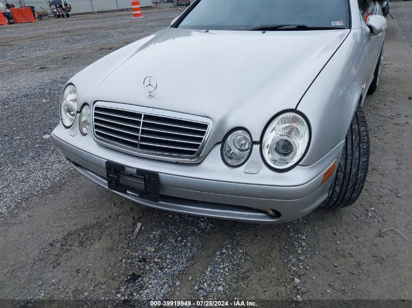 2001 Mercedes-Benz Clk 55 Amg VIN: WDBLJ74G51F167543 Lot: 39919949