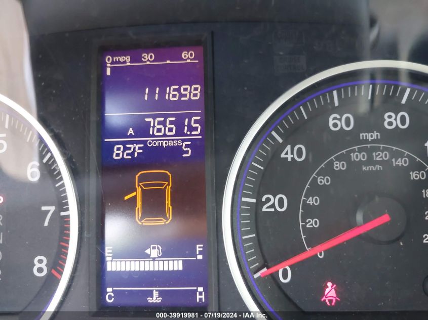 2010 Honda Cr-V Ex VIN: 5J6RE4H52AL047718 Lot: 39919981