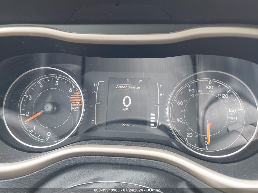 2016 Jeep Cherokee Sport VIN: 1C4PJMAB1GW204512 Lot: 39919983