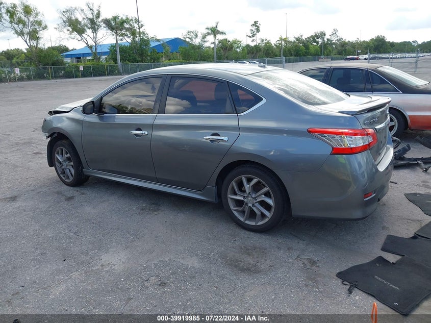 2015 Nissan Sentra Sr VIN: 3N1AB7AP0FY301176 Lot: 39919985