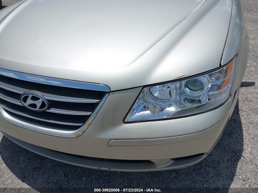 2010 Hyundai Sonata Gls VIN: 5NPET4AC6AH578105 Lot: 39920006