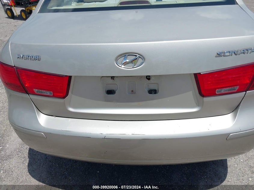 2010 Hyundai Sonata Gls VIN: 5NPET4AC6AH578105 Lot: 39920006