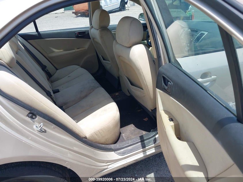 2010 Hyundai Sonata Gls VIN: 5NPET4AC6AH578105 Lot: 39920006