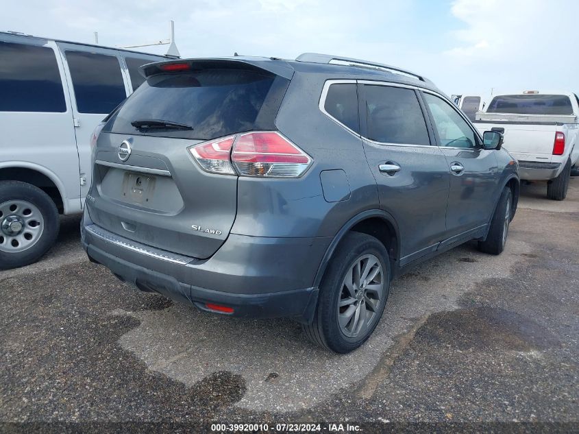 5N1AT2MV7FC758546 2015 Nissan Rogue Sl