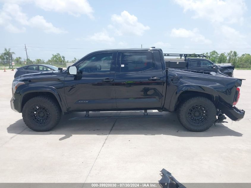 2023 Toyota Tundra Crewmax Platinum/Crewmax 1794 VIN: 5TFNC5DB0PX038710 Lot: 39920030