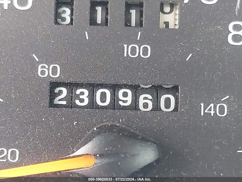 1998 Ford Taurus Lx/Se VIN: 1FAFP52U0WA109098 Lot: 39920033