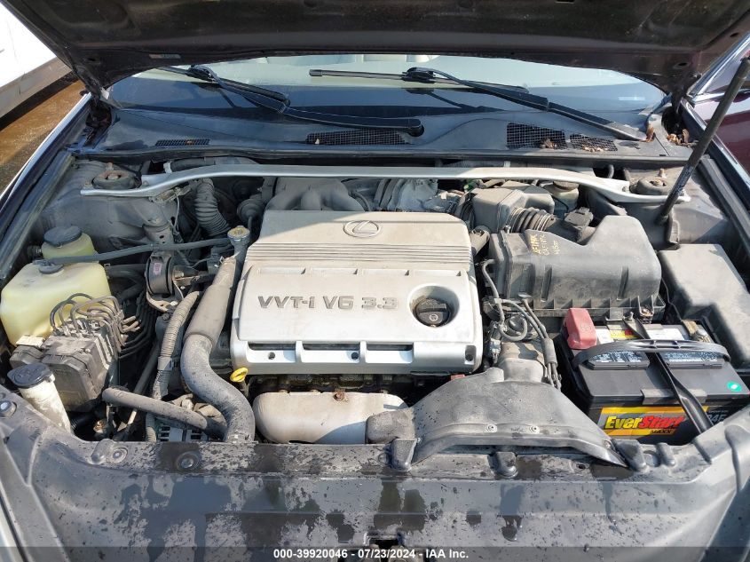 2004 Lexus Es 330 VIN: JTHBA30G645014495 Lot: 39920046