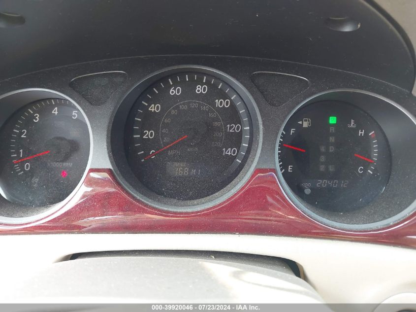 2004 Lexus Es 330 VIN: JTHBA30G645014495 Lot: 39920046