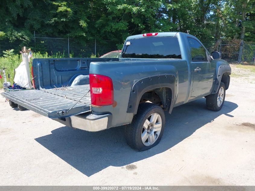 1GCEC14X17Z604009 | 2007 CHEVROLET SILVERADO 1500