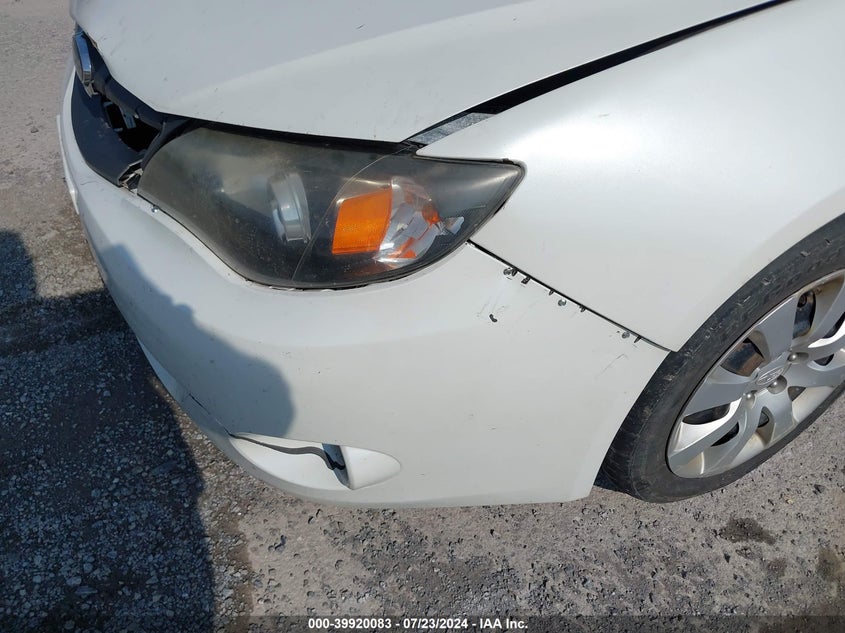 2011 Subaru Impreza 2.5I VIN: JF1GE6A65BH510599 Lot: 39920083