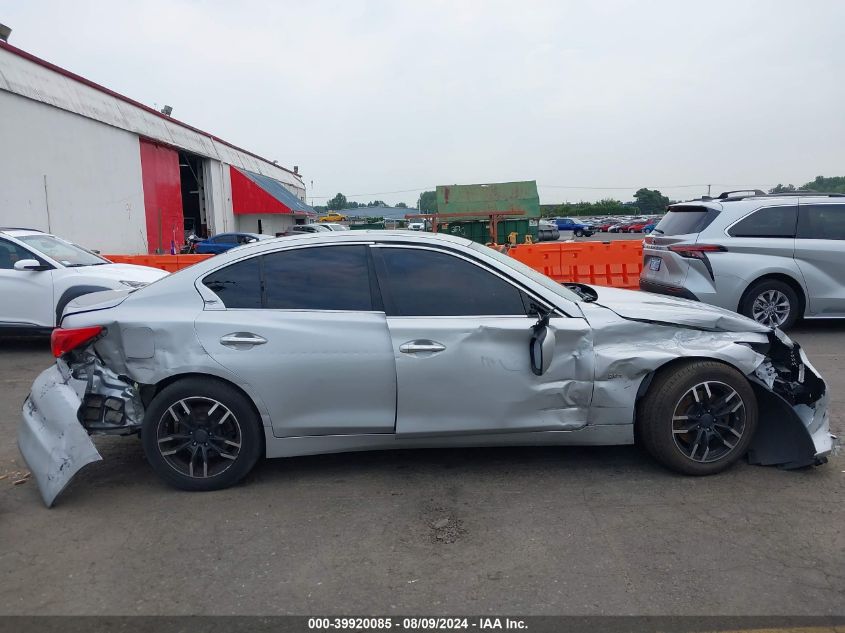 2016 Infiniti Q50 2.0T Base/2.0T Premium VIN: JN1CV7AR5GM252417 Lot: 39920085