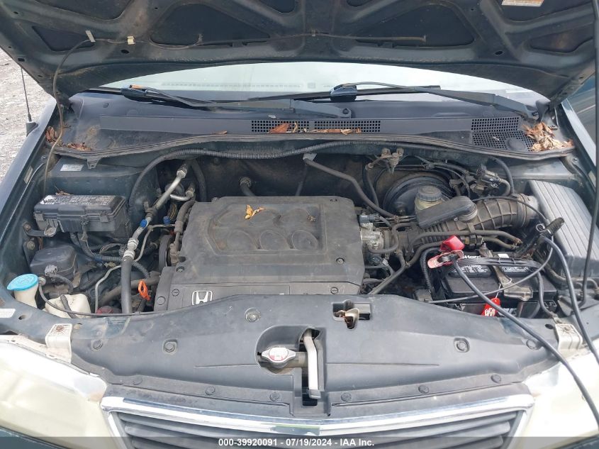 2001 Honda Odyssey Ex VIN: 2HKRL18641H606712 Lot: 39920091