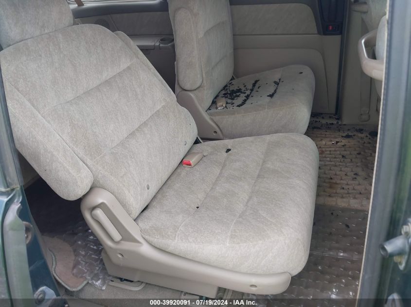 2001 Honda Odyssey Ex VIN: 2HKRL18641H606712 Lot: 39920091