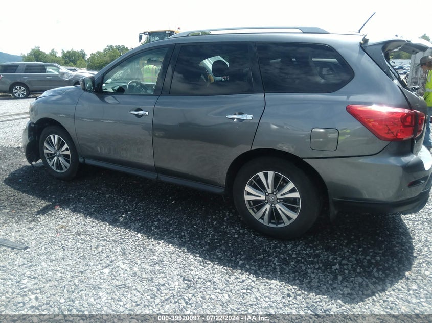 VIN 5N1DR2MM2JC643168 2018 NISSAN PATHFINDER S