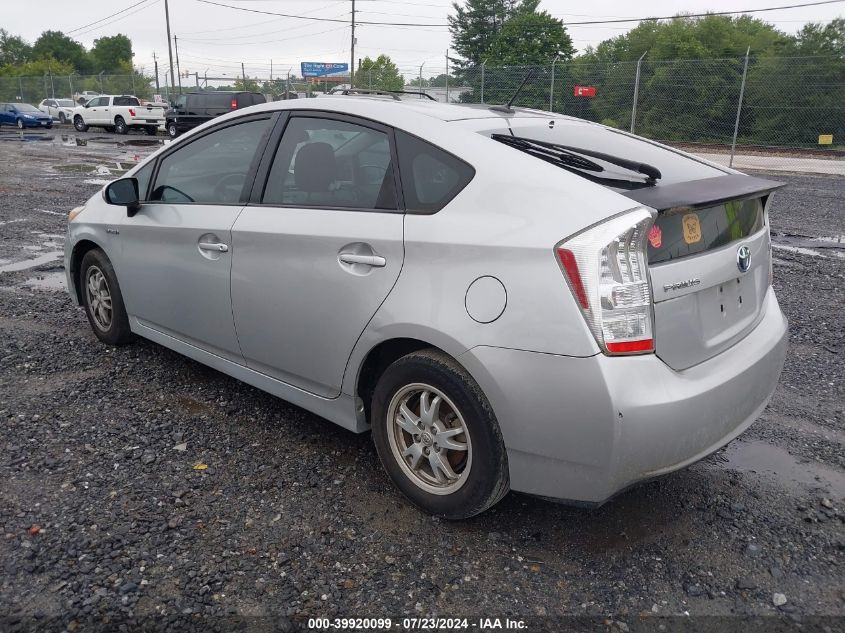 JTDKN3DU5B0286973 | 2011 TOYOTA PRIUS