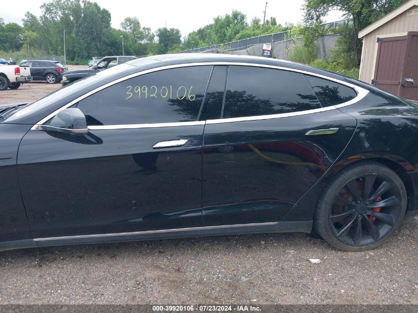 2015 Tesla Model S 70D/85D/P85D VIN: 5YJSA4H22FFP75087 Lot: 39920106