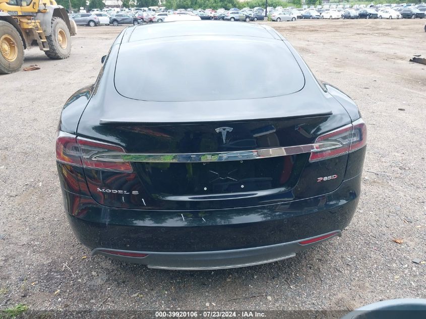 2015 Tesla Model S 70D/85D/P85D VIN: 5YJSA4H22FFP75087 Lot: 39920106