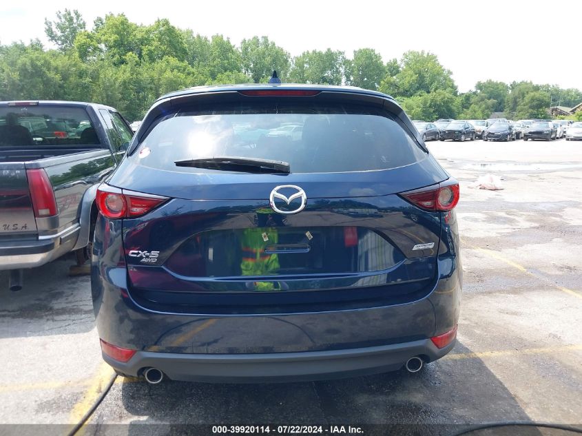 2018 Mazda Cx-5 Touring VIN: JM3KFBCM7J0324184 Lot: 39920114