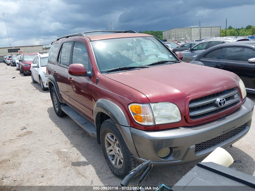 2004 Toyota Sequoia Sr5 V8 VIN: 5TDZT34A74S228521 Lot: 39920116