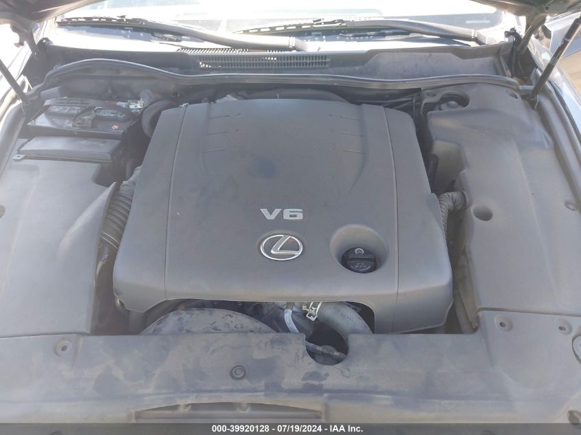 2010 Lexus Is 250 VIN: JTHBF5C26A5128795 Lot: 39920128