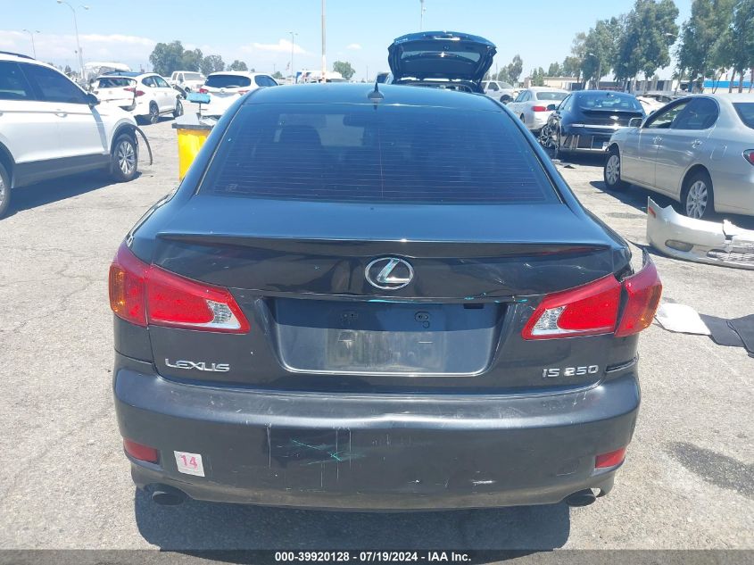2010 Lexus Is 250 VIN: JTHBF5C26A5128795 Lot: 39920128