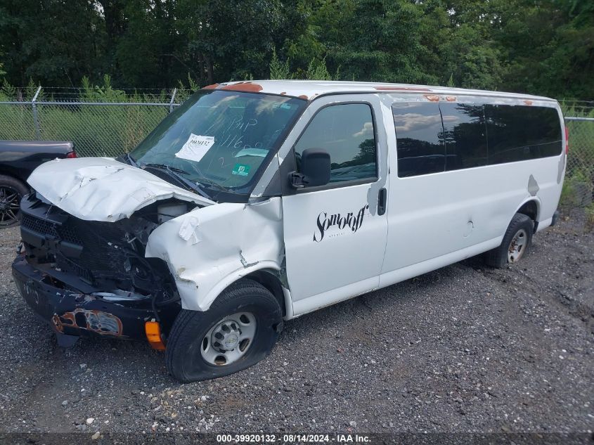 2009 Chevrolet Express 3500 Ls VIN: 1GAHG39K491166011 Lot: 39920132