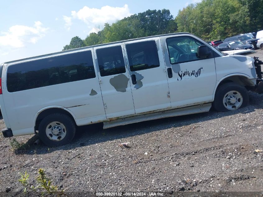 2009 Chevrolet Express 3500 Ls VIN: 1GAHG39K491166011 Lot: 39920132