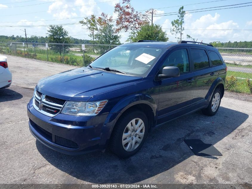 VIN 3C4PDCAB5HT673997 2017 DODGE JOURNEY SE