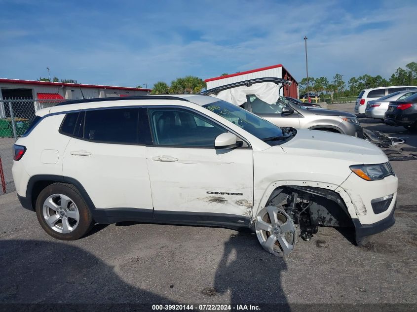 2019 Jeep Compass Latitude Fwd VIN: 3C4NJCBB9KT851514 Lot: 39920144