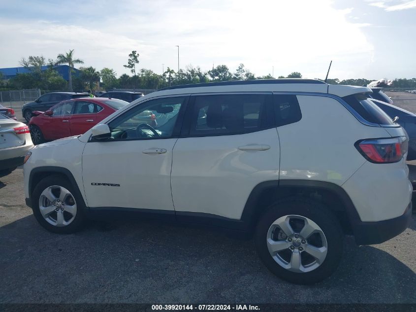 2019 Jeep Compass Latitude Fwd VIN: 3C4NJCBB9KT851514 Lot: 39920144