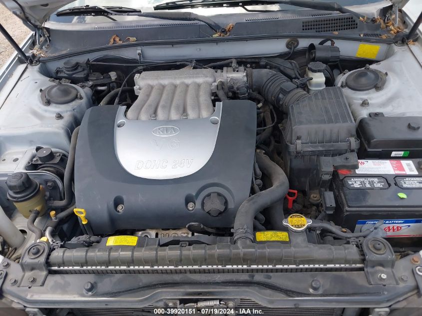 2005 Kia Optima Ex V6/Lx V6 VIN: KNAGD128X55416527 Lot: 39920151