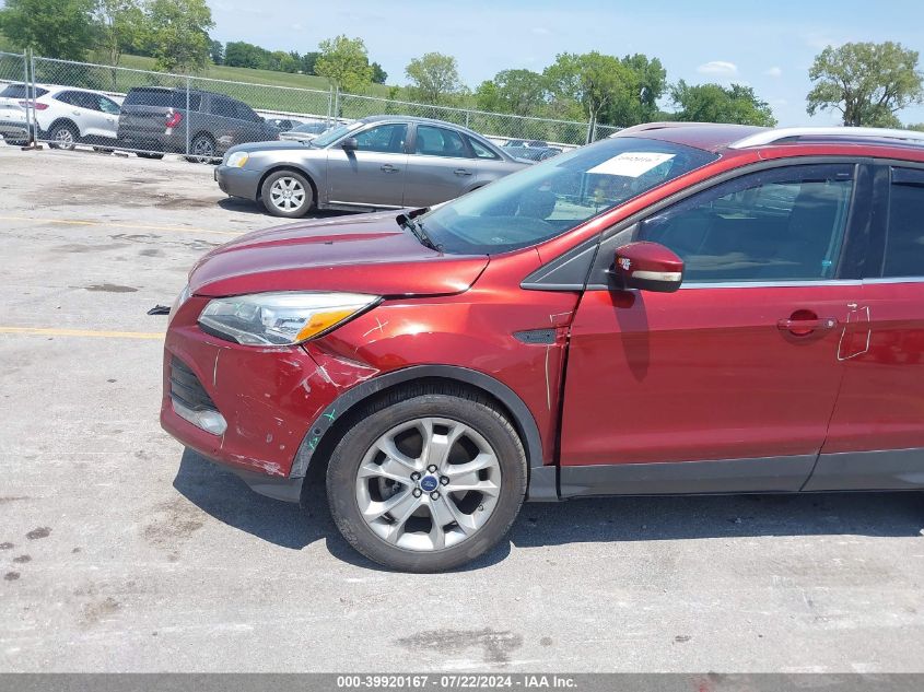 2014 Ford Escape Titanium VIN: 1FMCU9J90EUE48401 Lot: 39920167