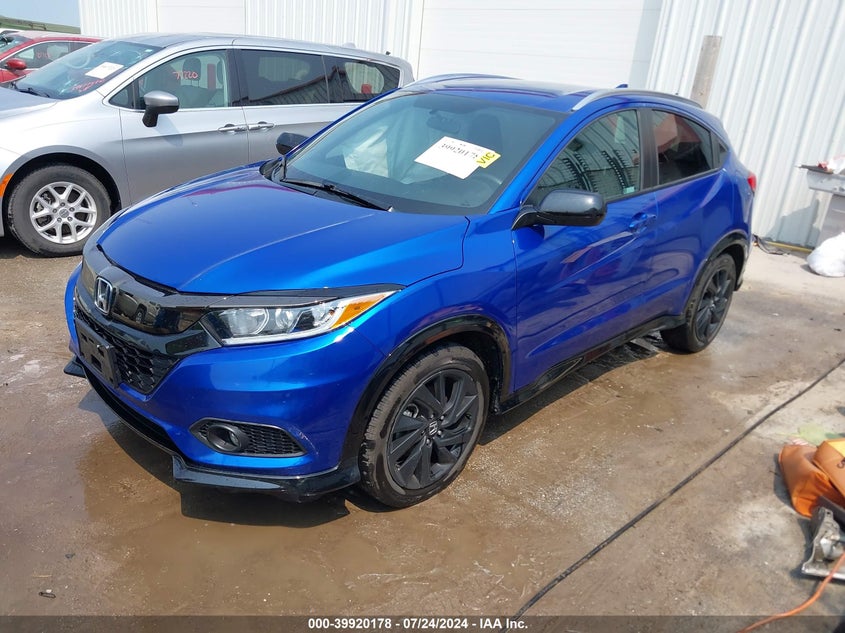 VIN 3CZRU6H19NM717541 2022 HONDA HR-V AWD SPORT