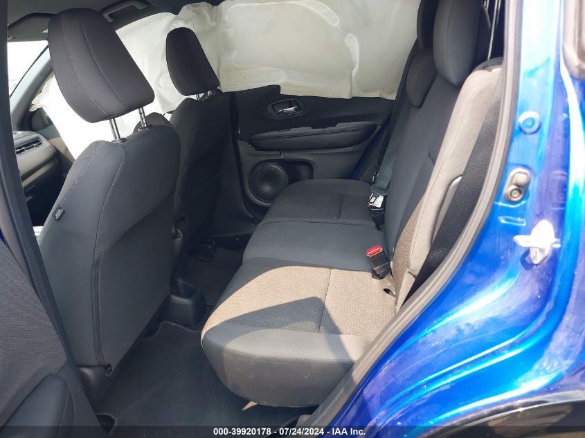 2022 Honda Hr-V Awd Sport VIN: 3CZRU6H19NM717541 Lot: 39920178