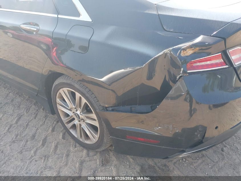 2013 Lincoln Mkz VIN: 3LN6L2G92DR810491 Lot: 39920184